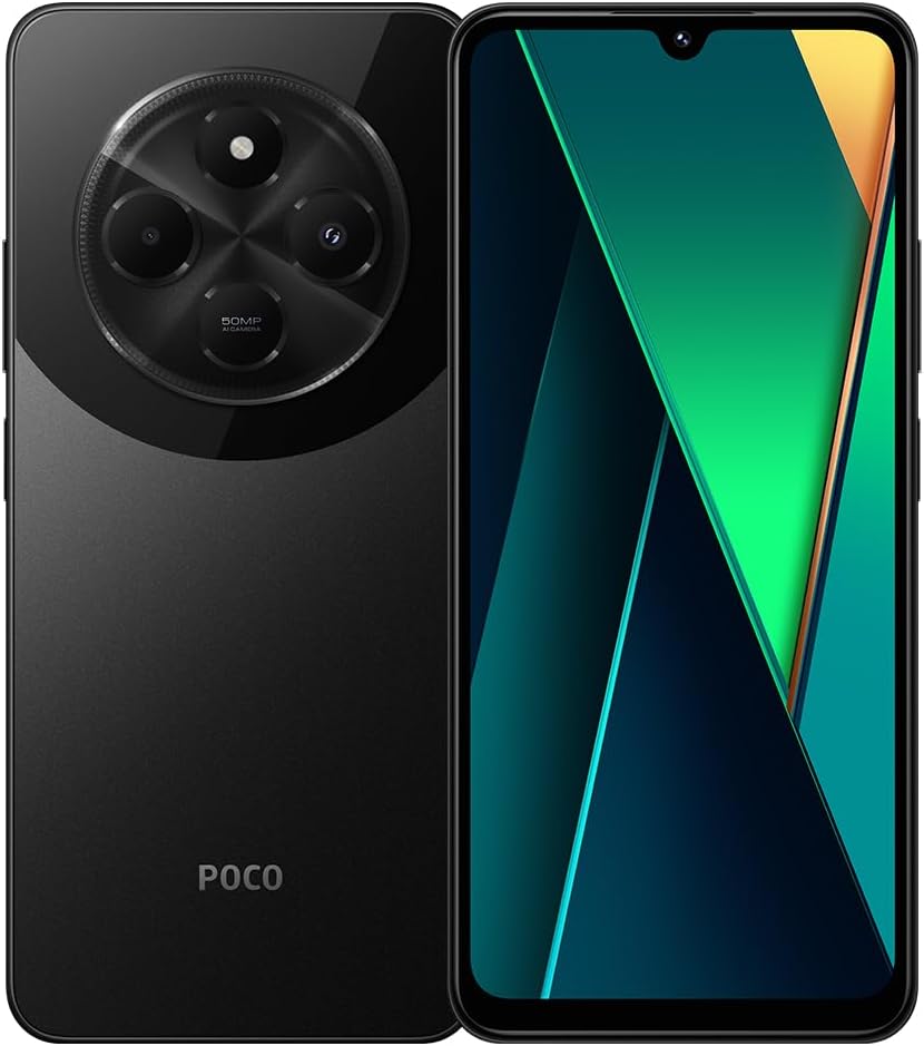 Xiaomi POCO C75 (8GB / 256GB) – Negro / Verde Militar – Tekx