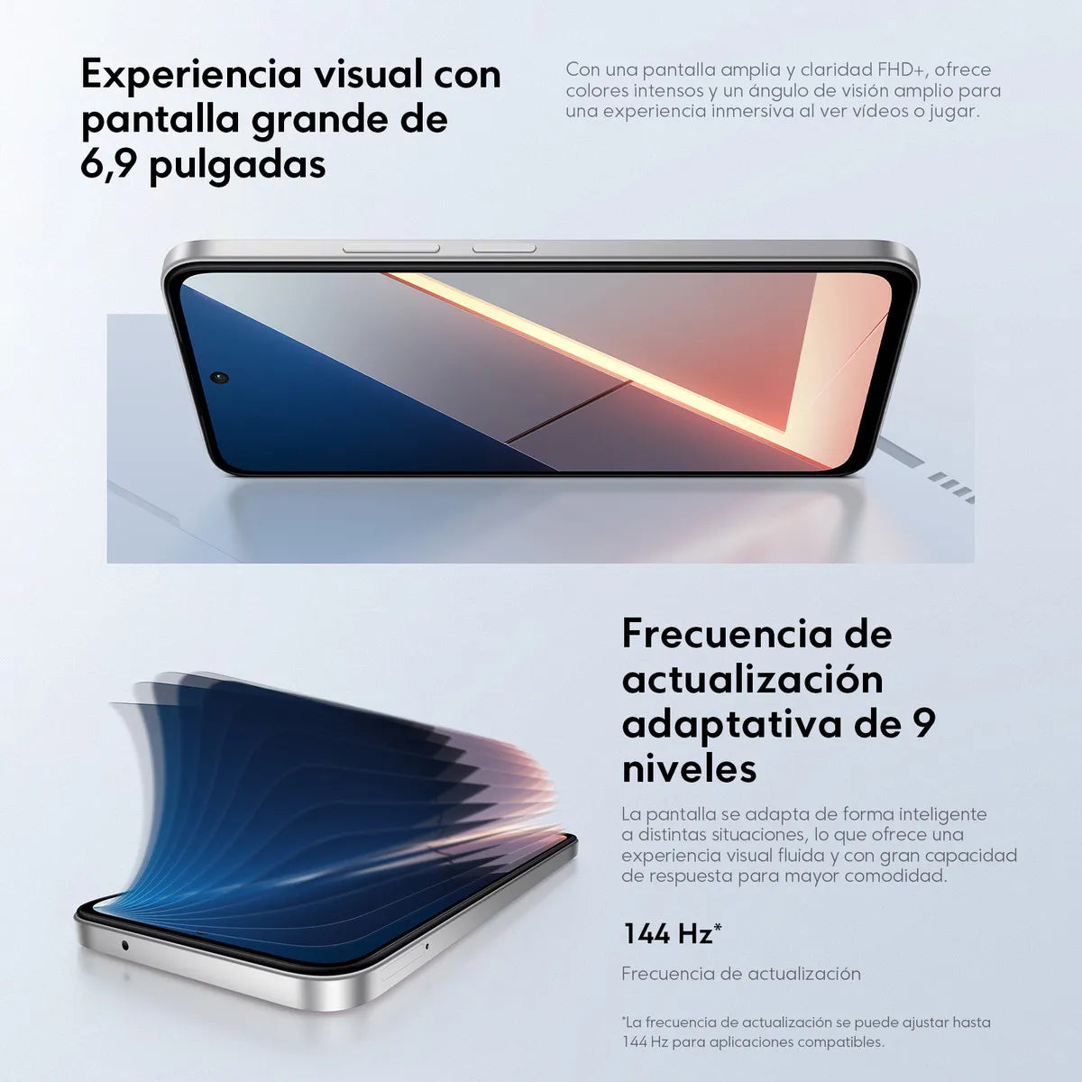 Xiaomi POCO M7 (8GB / 256GB) – Negro / Azul