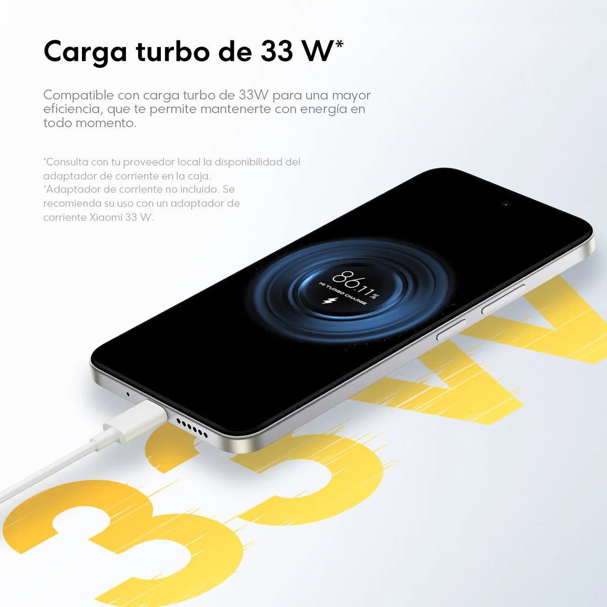 Xiaomi POCO M7 (8GB / 256GB) – Negro / Azul