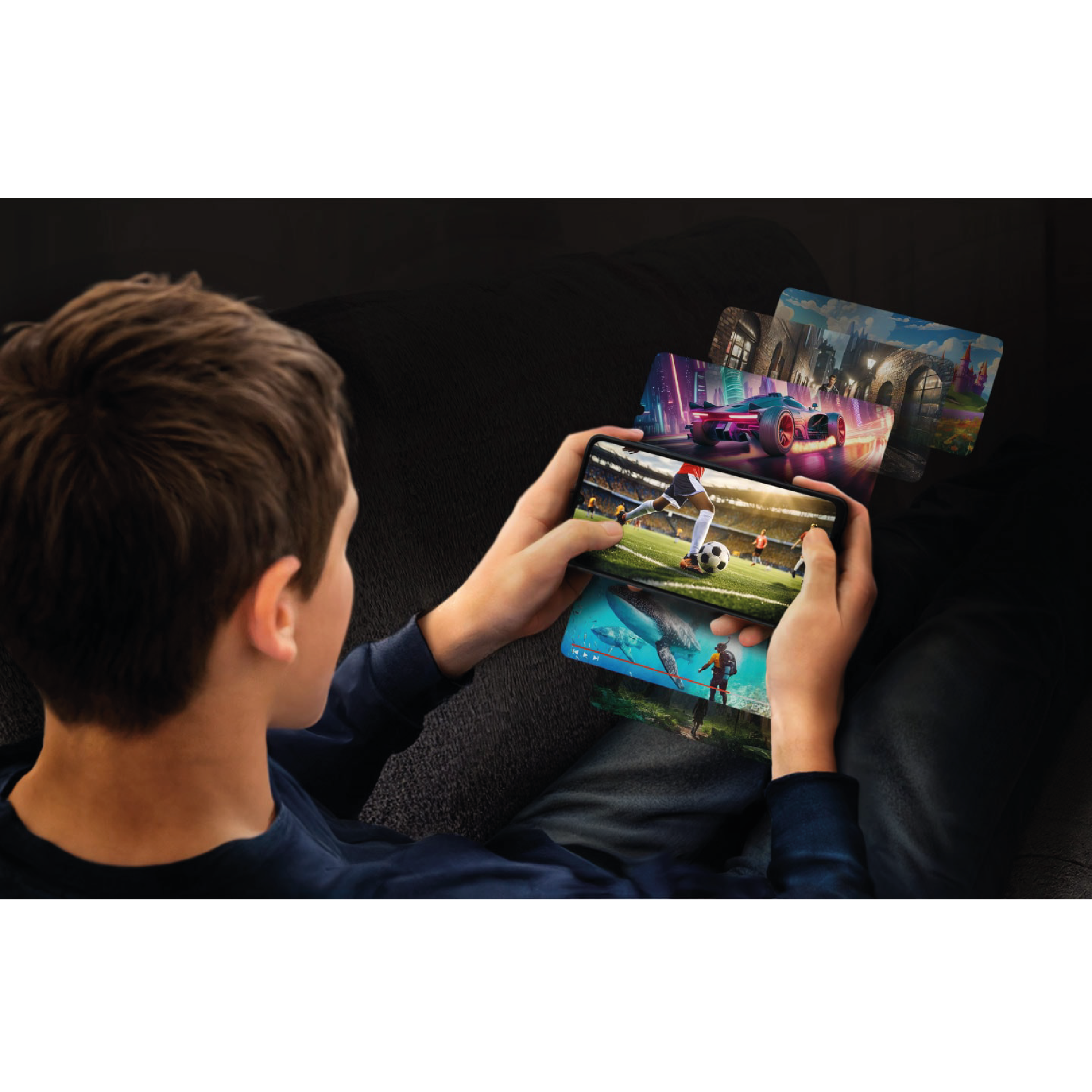 Samsung Galaxy A06 (4GB / 64GB) – Azul / Negro