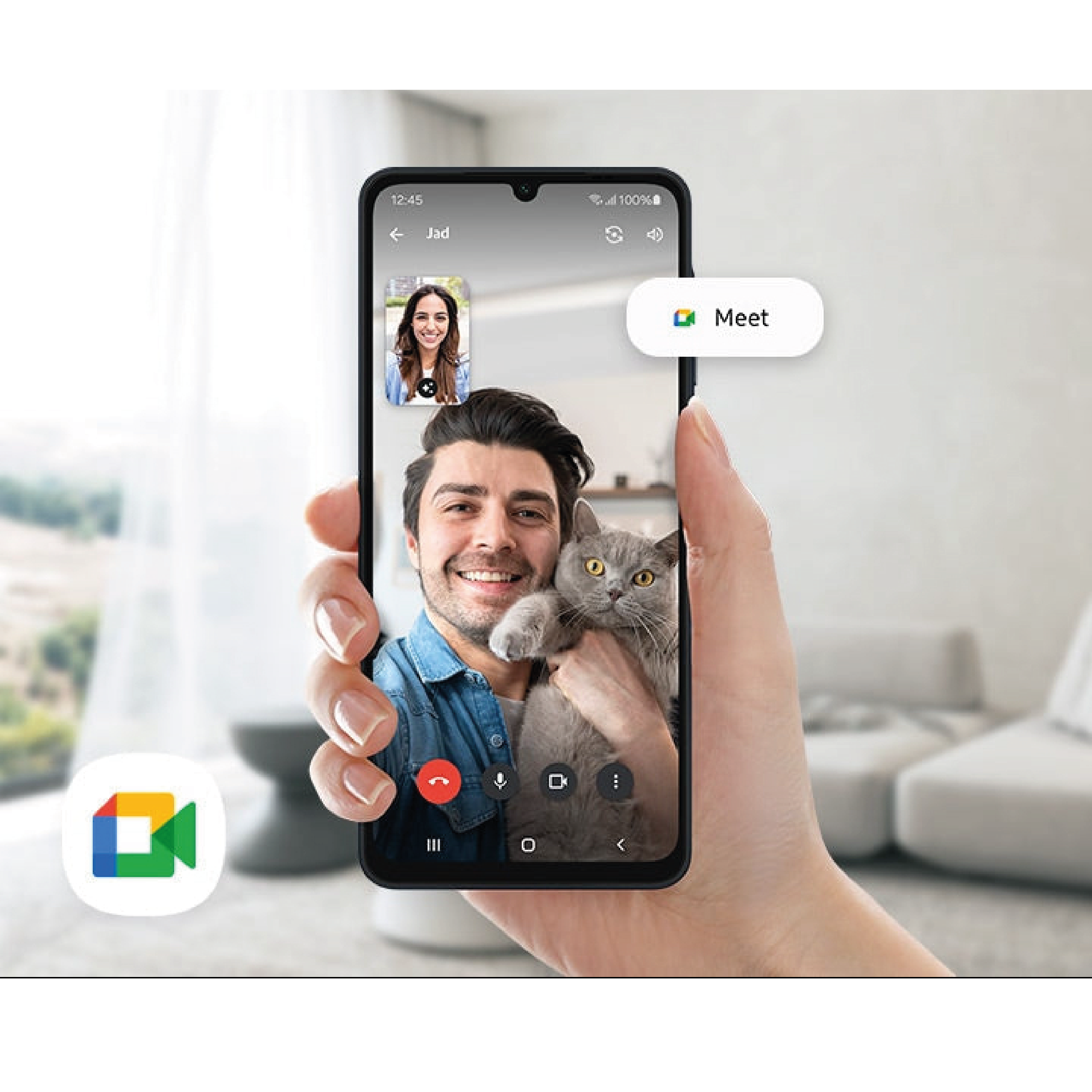 Samsung Galaxy A06 (4GB / 64GB) – Azul / Negro