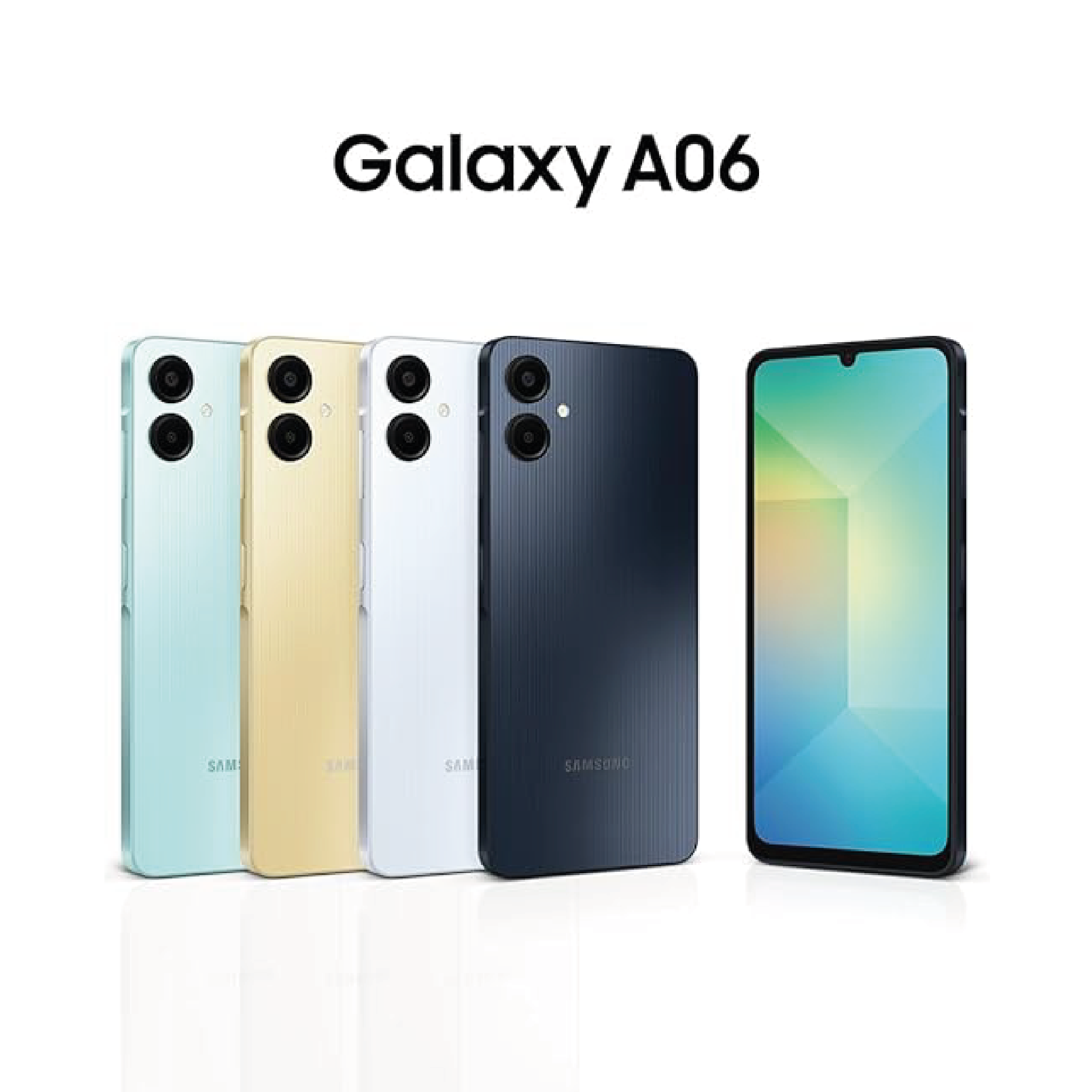 Samsung Galaxy A06 (4GB / 64GB) – Azul / Negro