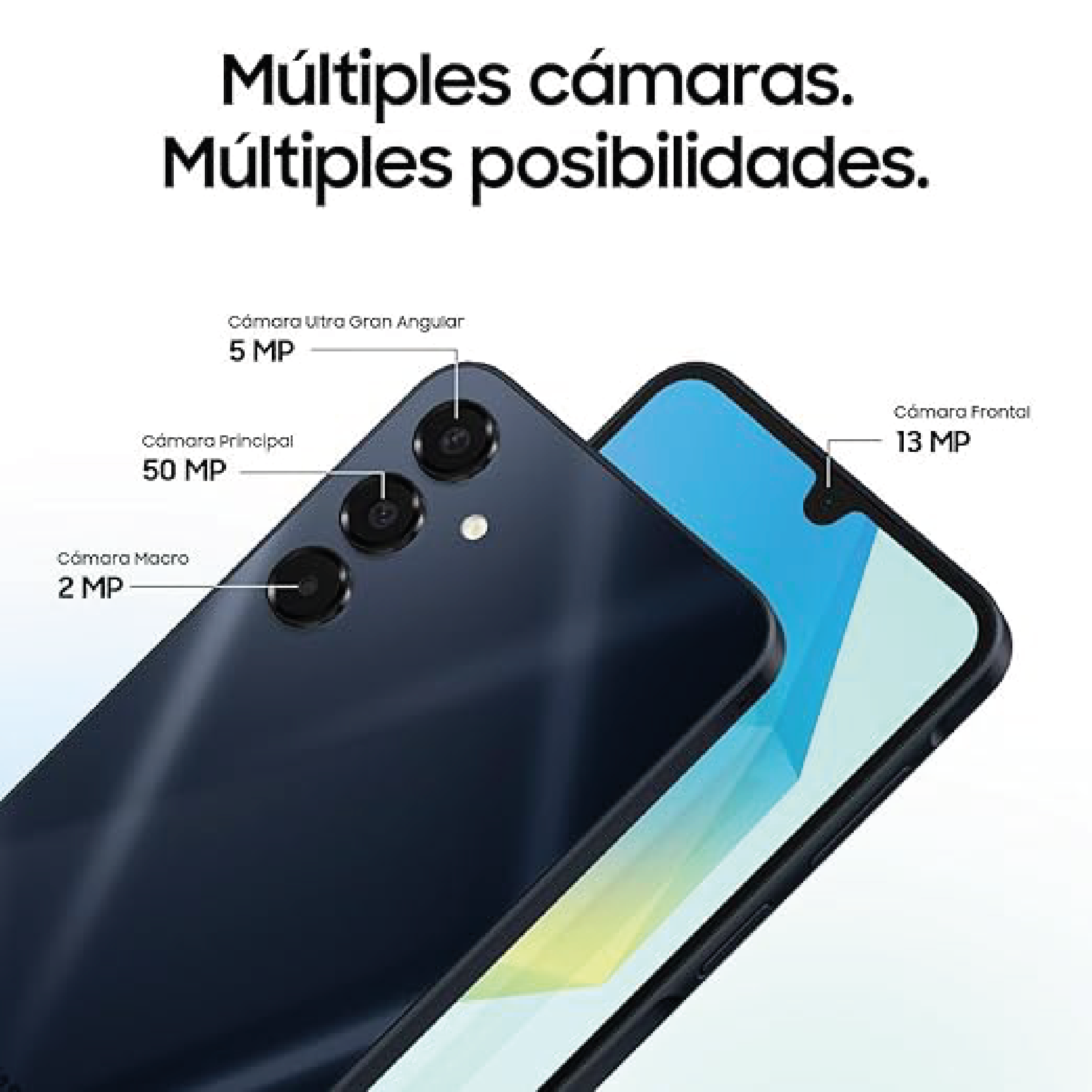 Samsung Galaxy A16 (4GB / 128GB) – Gris / Negro